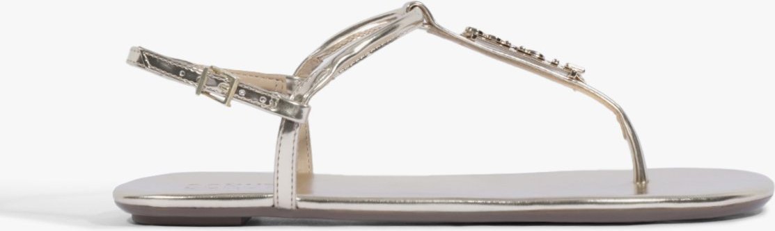 Imagem principal Sandália Rasteira Crystal Schutz Dourada Dourado Schutz Dourado