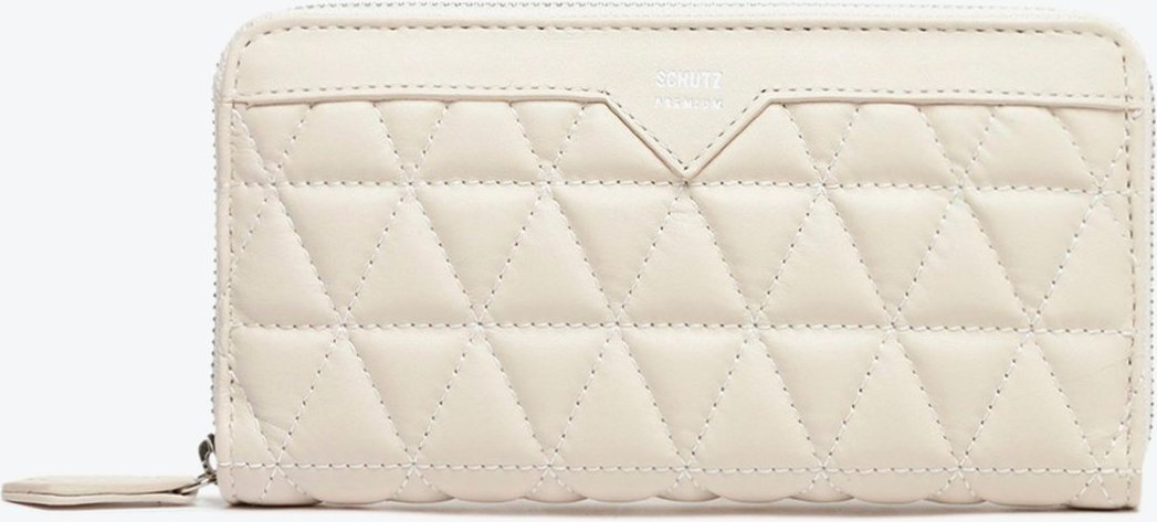 Imagem principal Carteira Grande 944 Matelassê Couro Branca Schutz Branco Schutz Branco