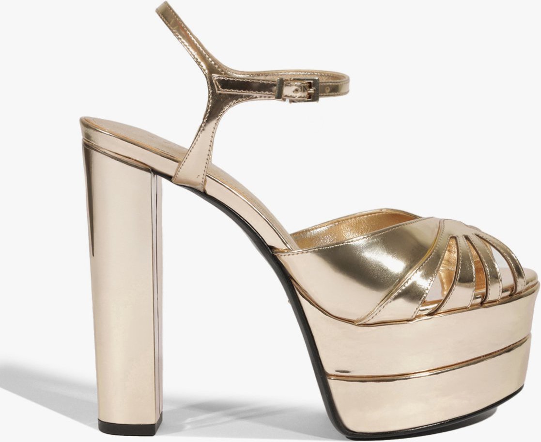 Imagem principal Sandália Alexis Couro Dourada | Schutz Dourado Dourado