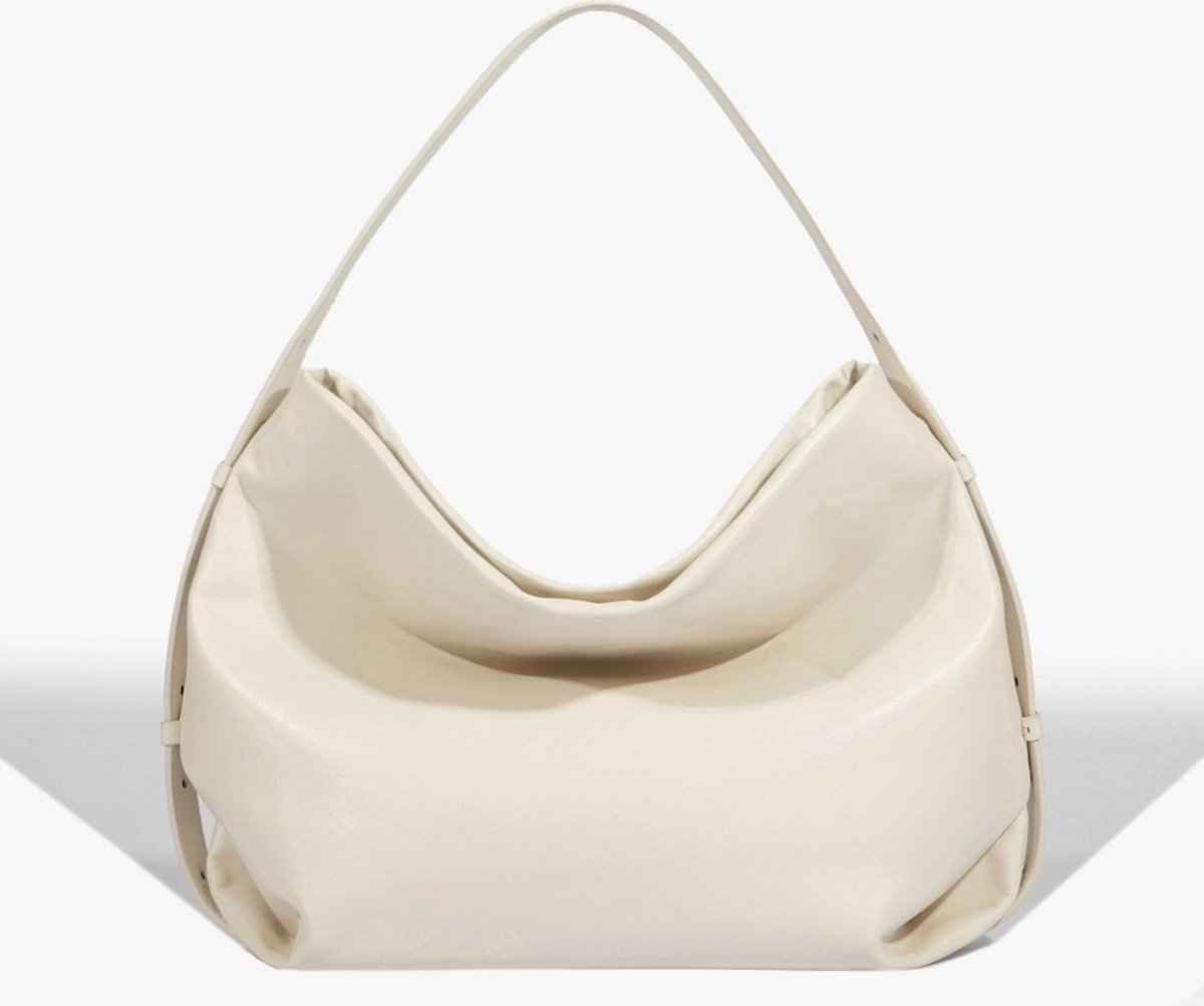 Imagem principal Bolsa Hobo Grande Isis Couro Branca | Schutz Schutz BR Branco Schutz BR Branco