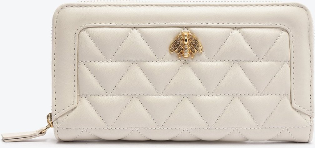 Imagem principal Carteira Grande Believe Couro Matelassê Off White Schutz Branco Schutz Branco