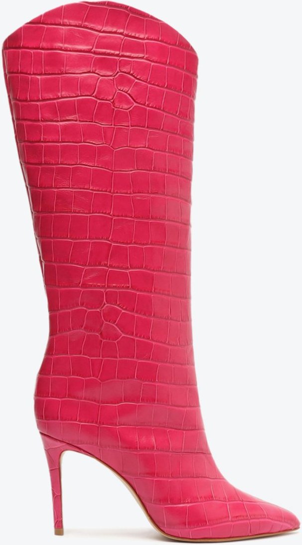 Imagem principal Bota Salto Alto Maryana Couro Pink Schutz Rosa Schutz Rosa