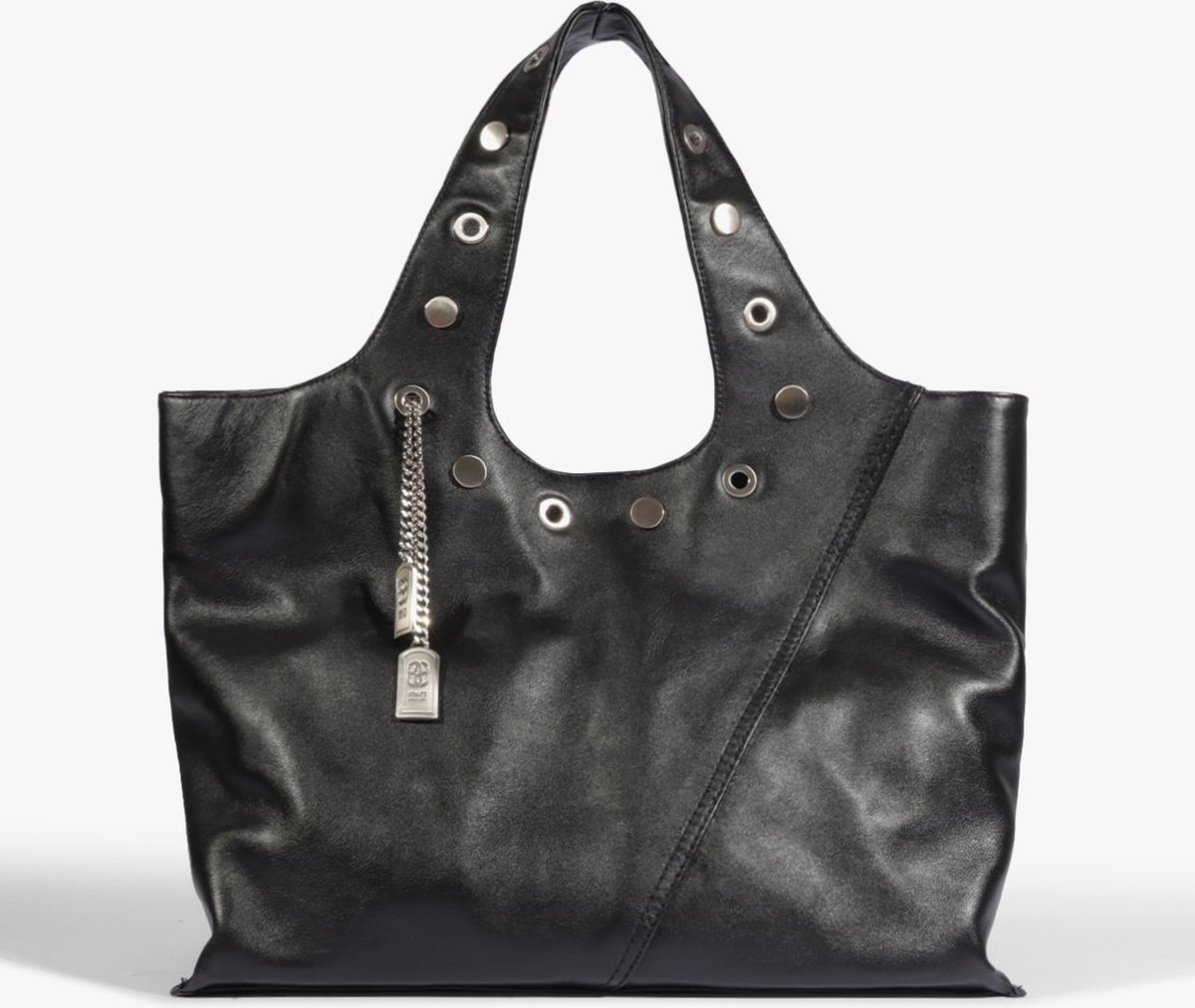 Imagem principal Bolsa Shopping Paige Couro Preta | Schutz Schutz BR Preto Schutz BR Preto