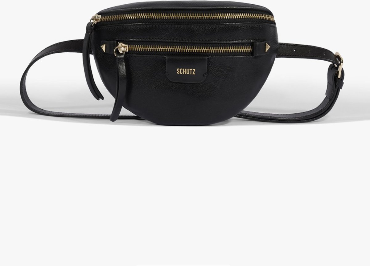 Pochete Aurora Couro Preta | Schutz