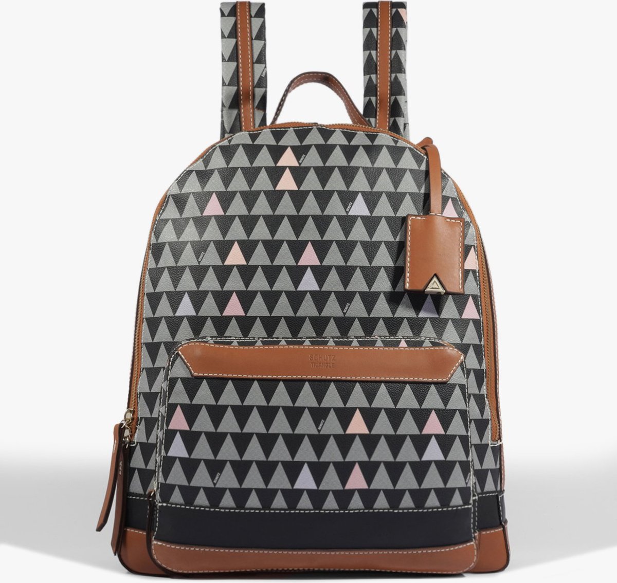 Imagem principal Mochila Triangle Couro Preta Schutz Colorido Schutz Colorido