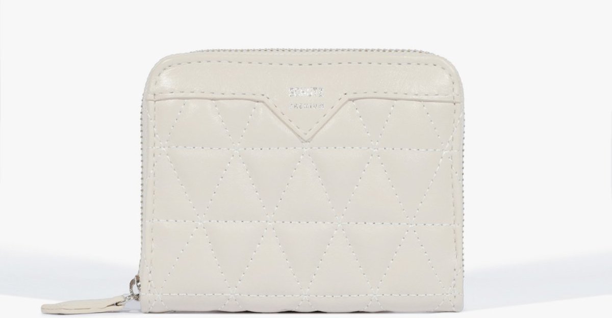 Imagem principal Carteira Pequena Couro Matelassê Branca Schutz Branco Schutz Branco