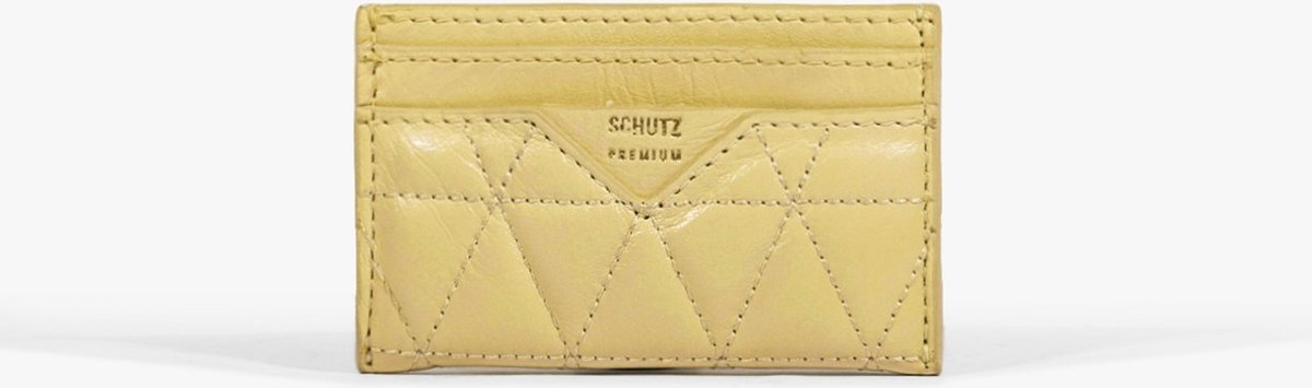 Imagem principal Porta Cartões Couro Matelassê Branca | Schutz Schutz BR Unissex Schutz BR Unissex
