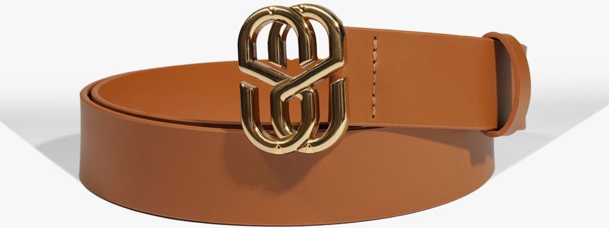 Cinto Emblem Couro Claro | Schutz