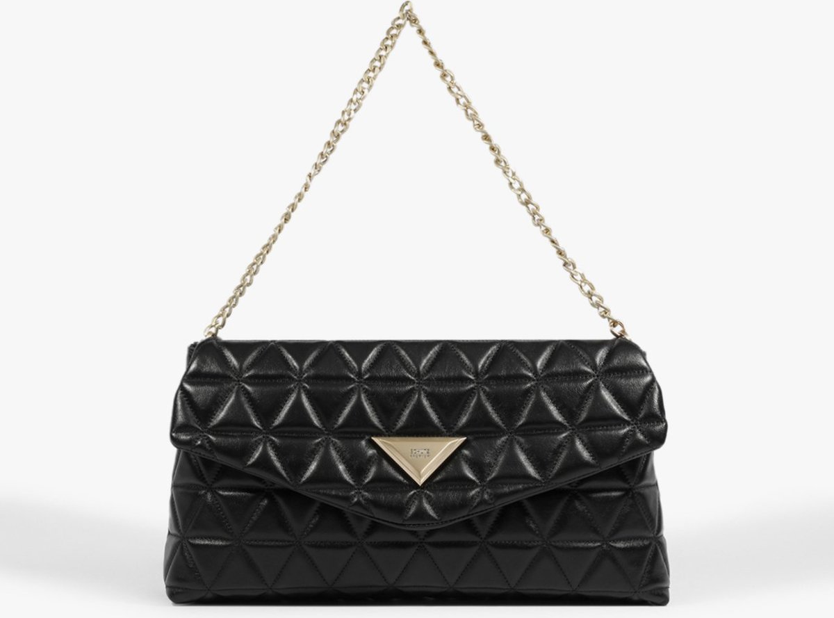 Imagem principal Bolsa Tiracolo 944 Grande Couro Preta e Dourado | Schutz Schutz BR Preto Schutz BR Preto