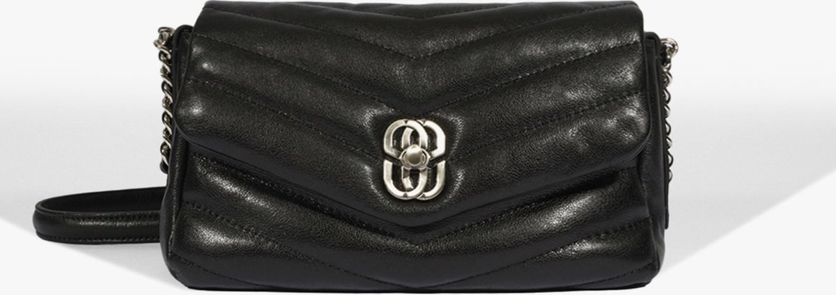 Imagem principal Bolsa Tiracolo Elara Couro Preta | Schutz Preto Preto