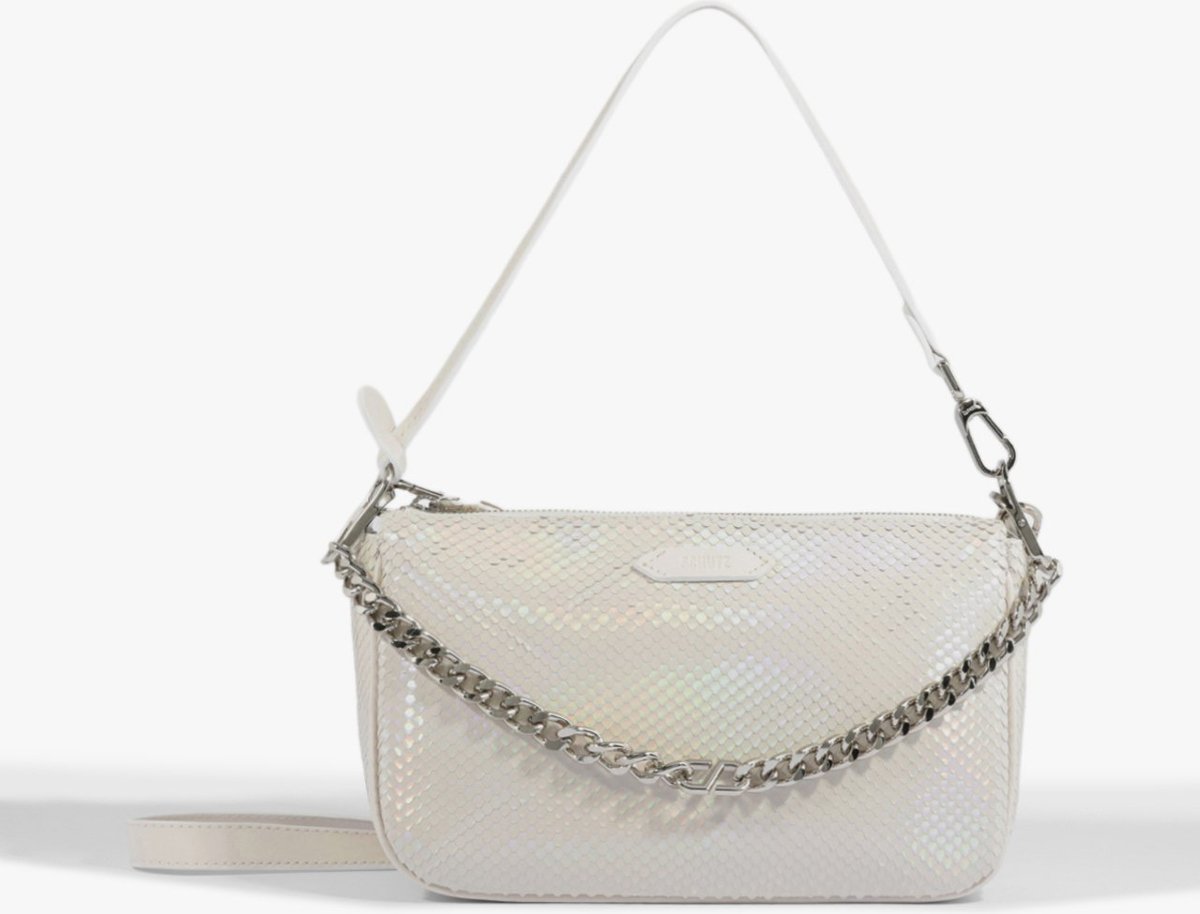 Imagem principal Bolsa Tiracolo Grande Emmy Couro Branca Schutz Branco Schutz Branco