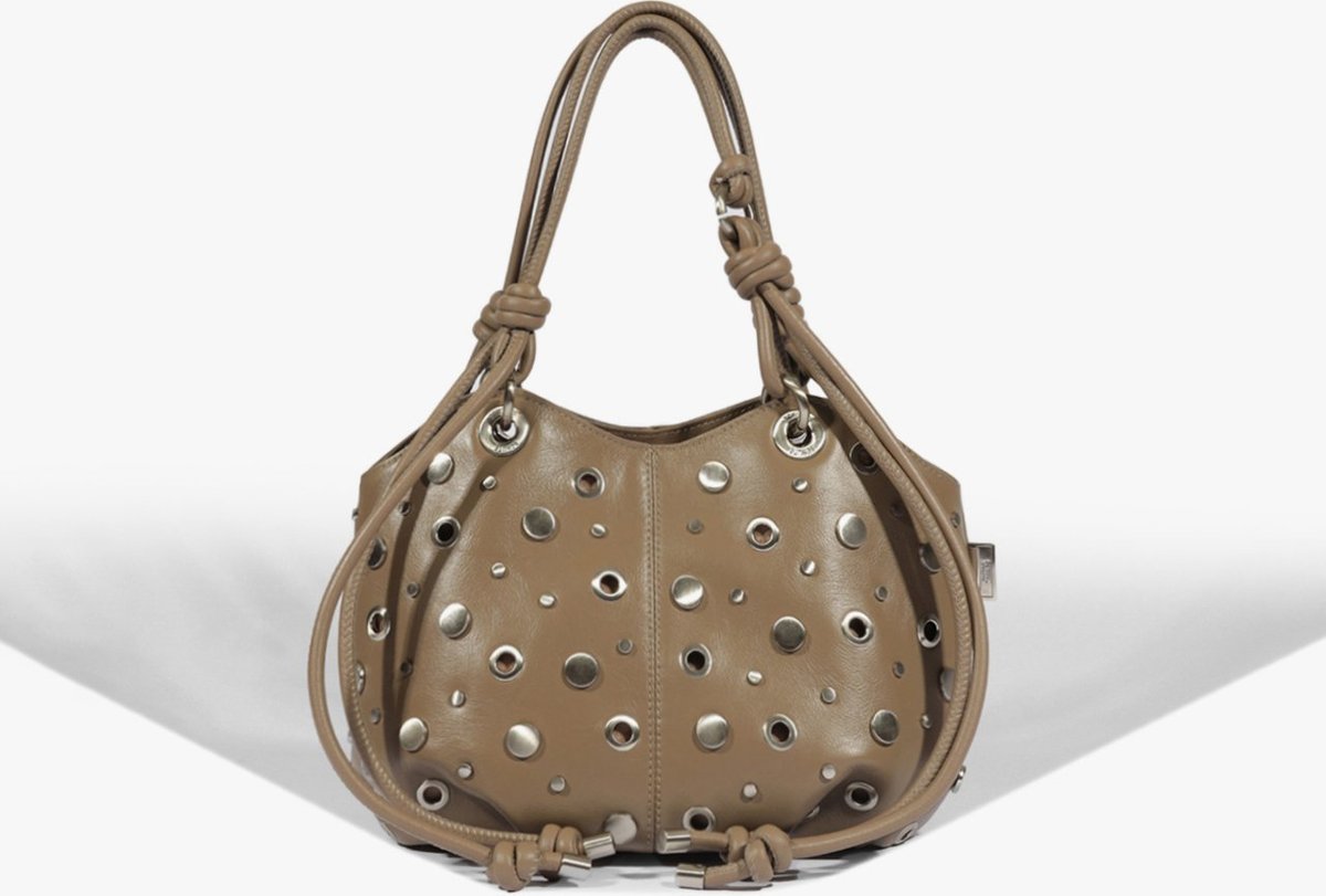 Imagem principal Bolsa Hobo Berry Pequena Couro Schutz Schutz BR Cinza Schutz BR Cinza