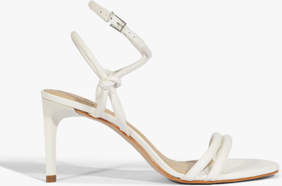Imagem principal Sandália Couro Verniz Branca Branco Branco