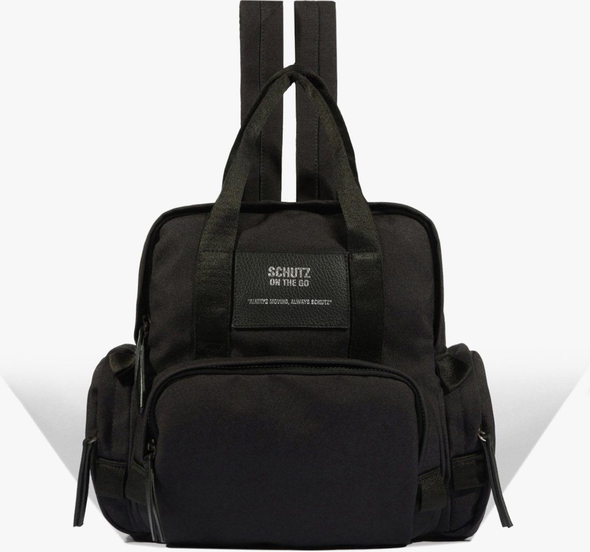Mochila Schutz Travel Lona Preta | Schutz