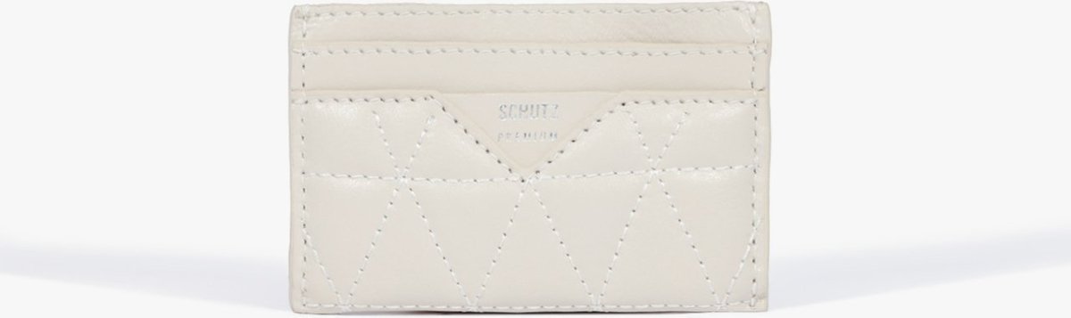 Imagem principal Porta Cartões Couro Matelassê Branca Schutz Branco Schutz Branco