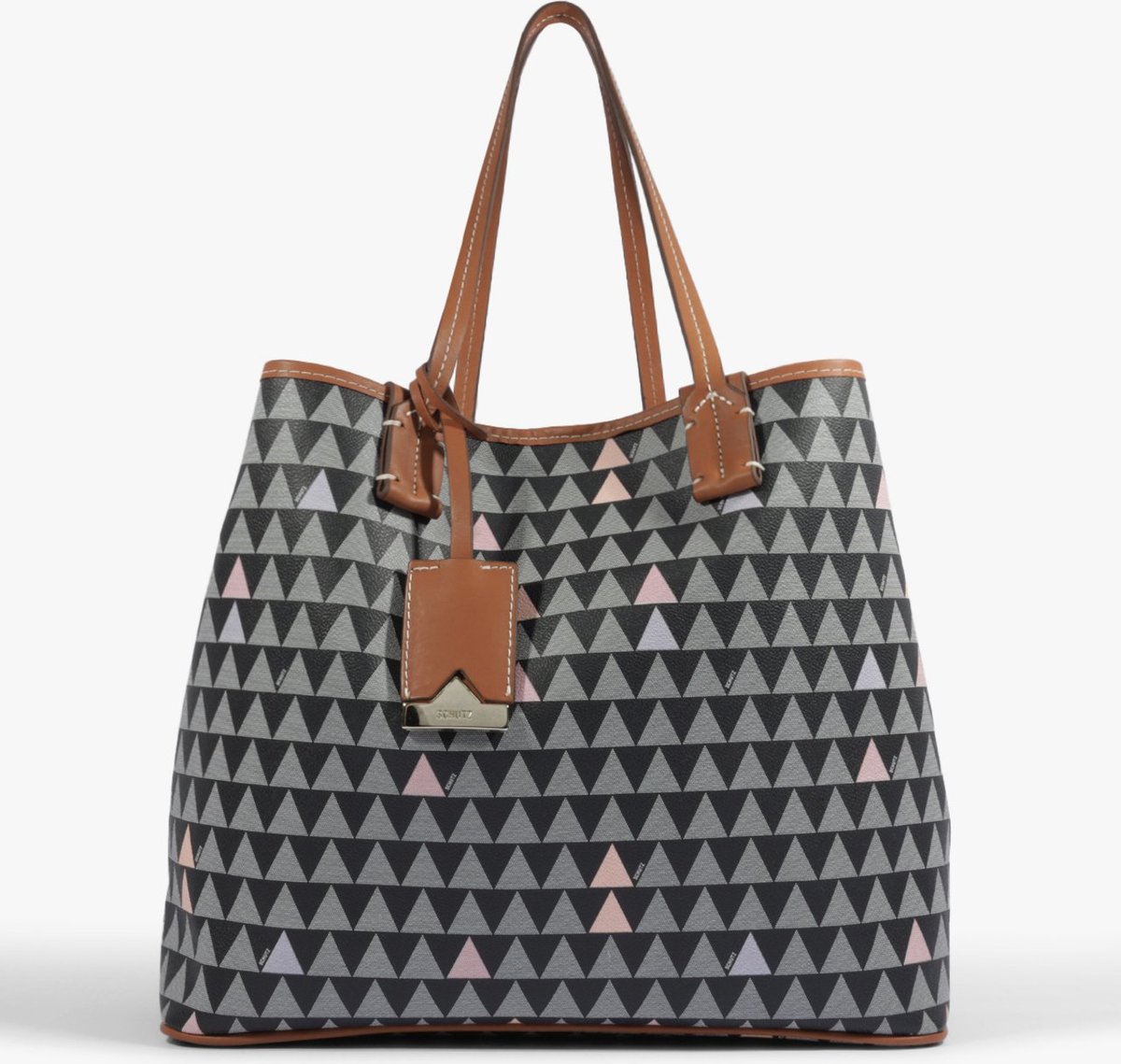 Imagem principal Bolsa Shopping Nina Triangle Preta | Schutz Schutz BR Schutz BR