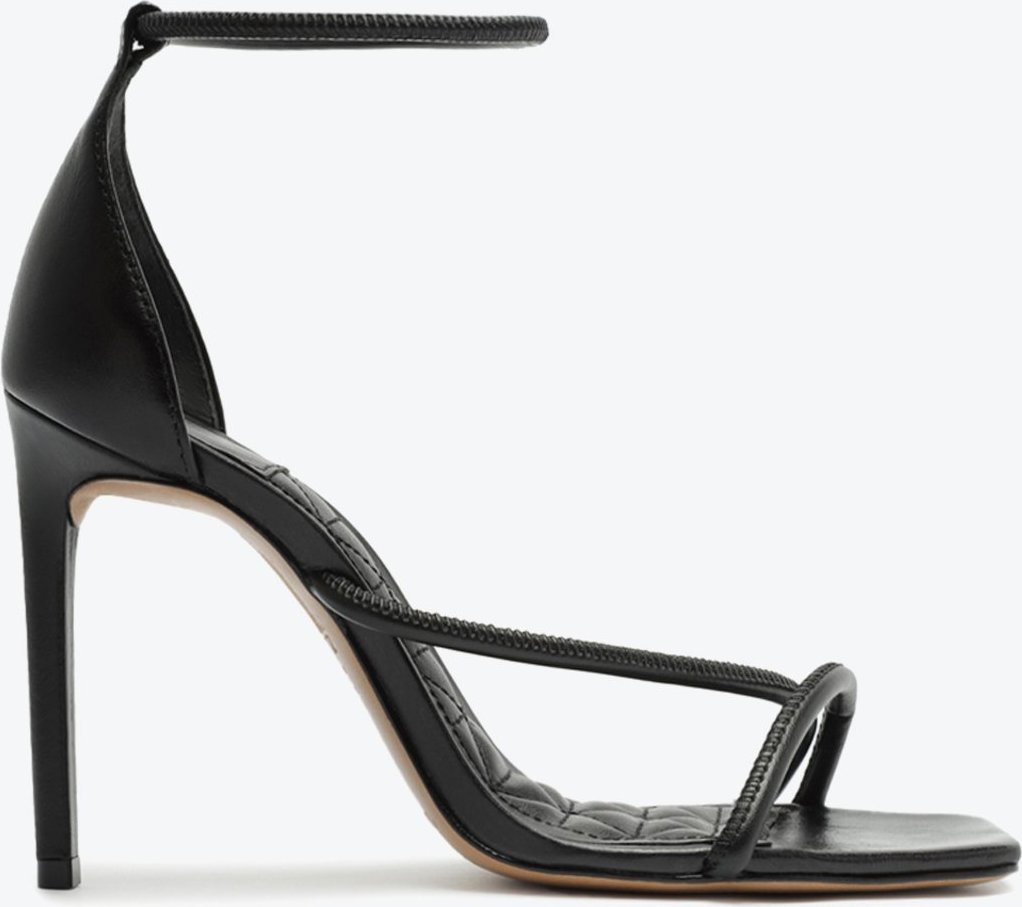 Imagem principal Sandália Gaiah Salto Alto Preta