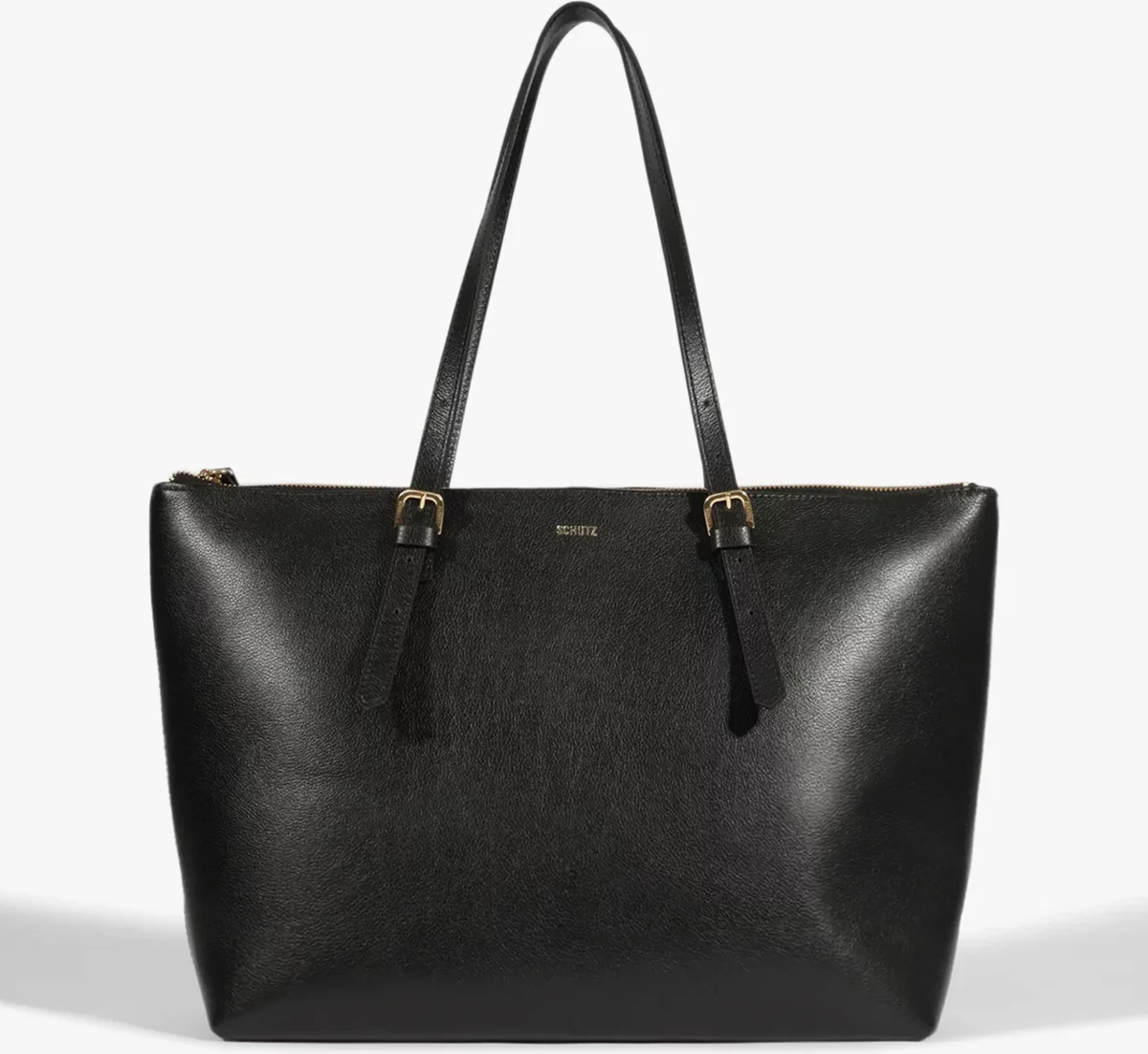 Imagem principal Bolsa Shopping Grande Sara Couro Preta Schutz Preto Schutz Preto