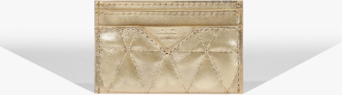 Imagem principal Porta Cartões 944 Matelassê Couro Schutz Schutz BR Dourado Schutz BR Dourado