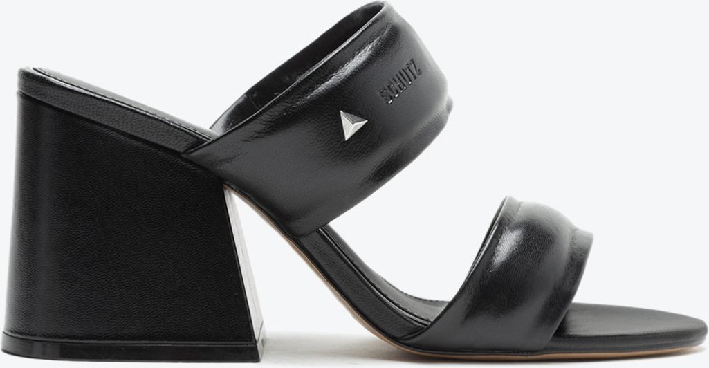 Imagem principal Tamanco Mule Couro Schutz Preto Schutz Preto