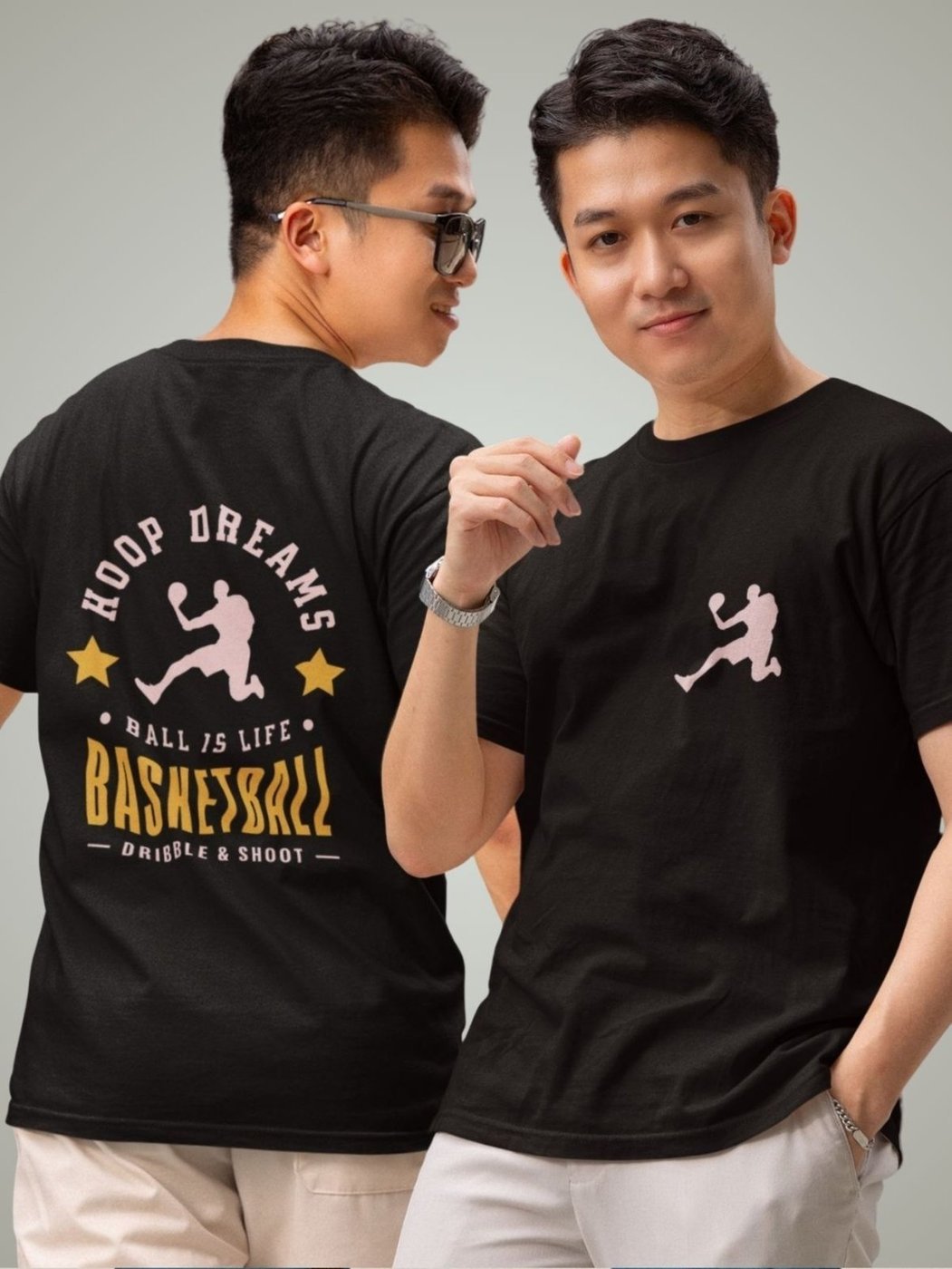 Imagem principal Camiseta Masculina GuGi Hoop Dreams Basquete branco Gugi branco