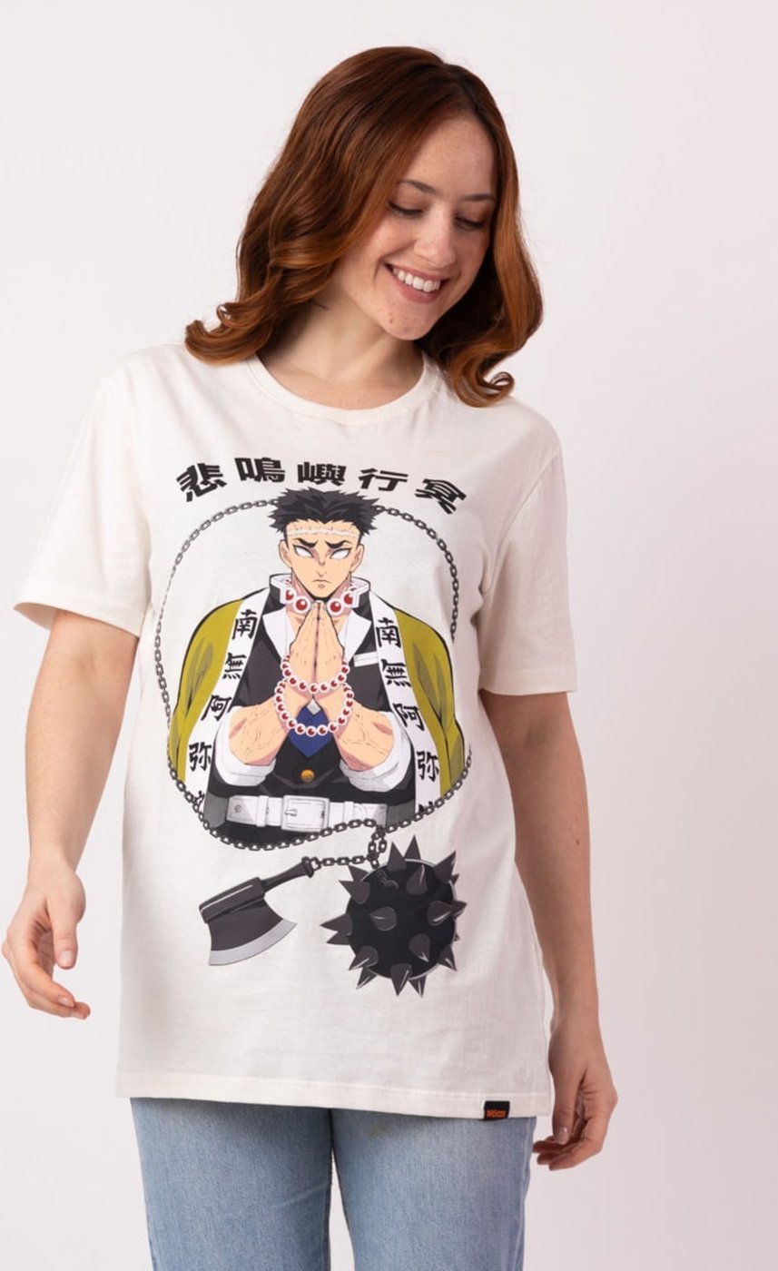 Camiseta Demon Slayer Gyomei Himejima Camiseta Demon Slayer Gyomei Himejima