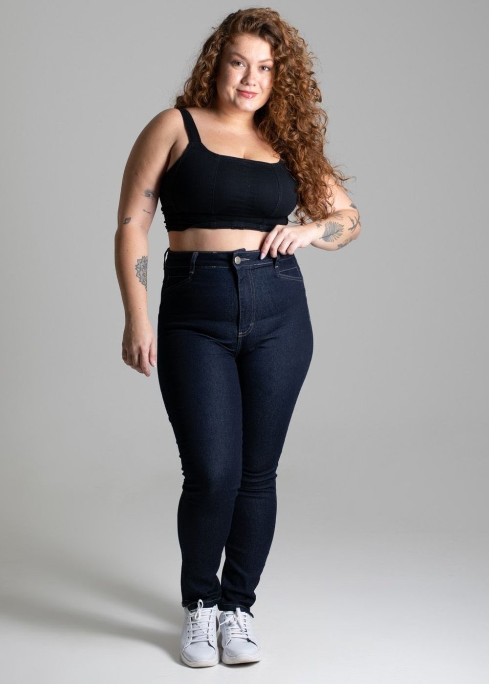 Calça Jeans Sawary Plus Size - 275283