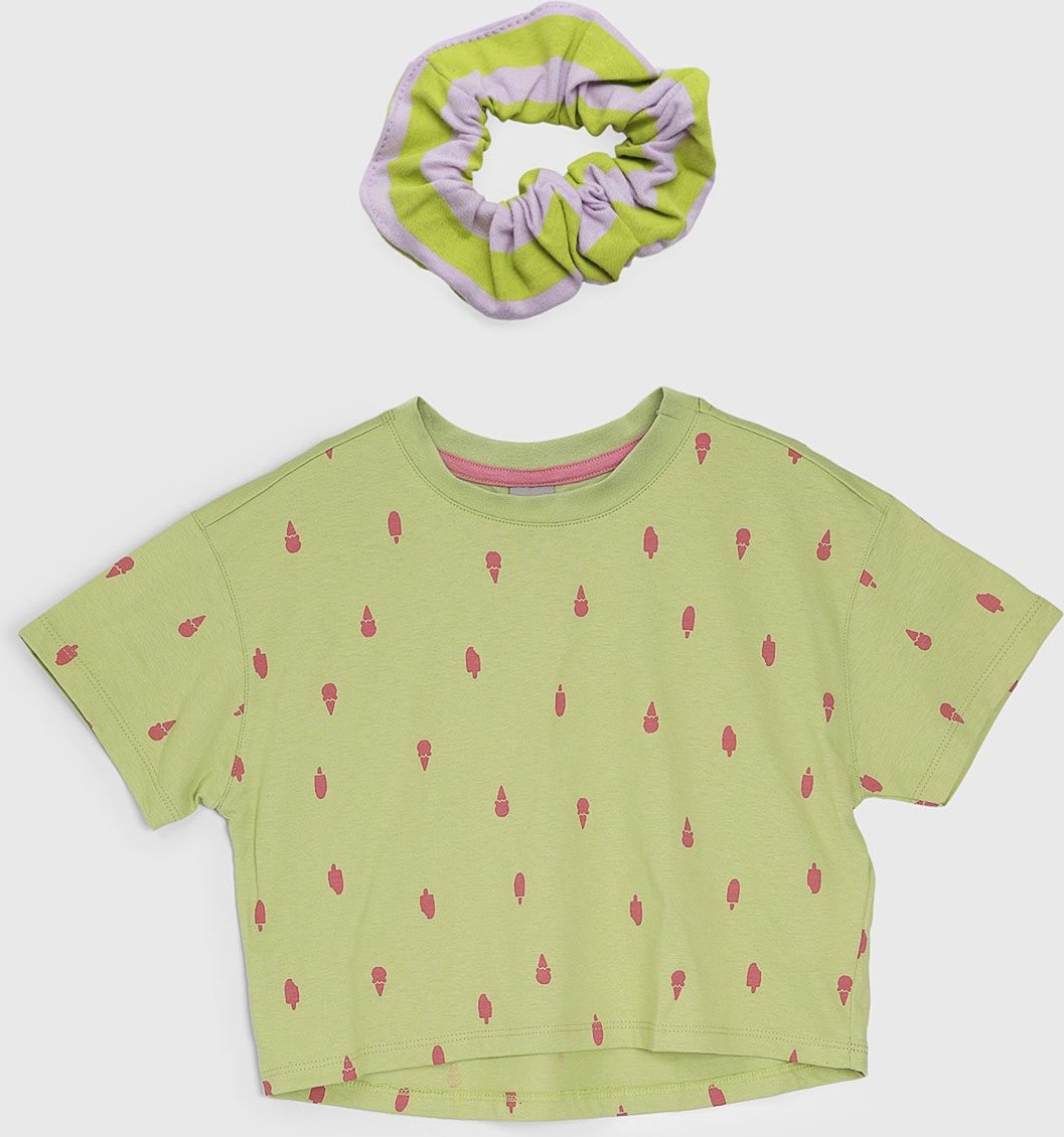 Imagem principal Infantil - Blusa Hering com Pompom Hering Kids verde Hering Kids verde