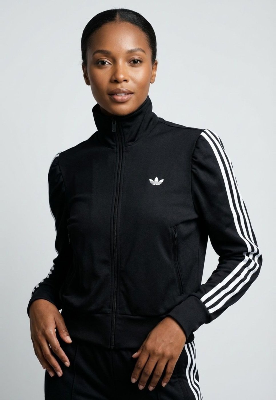 Jaqueta Feminina adidas Originals FB TT Preta