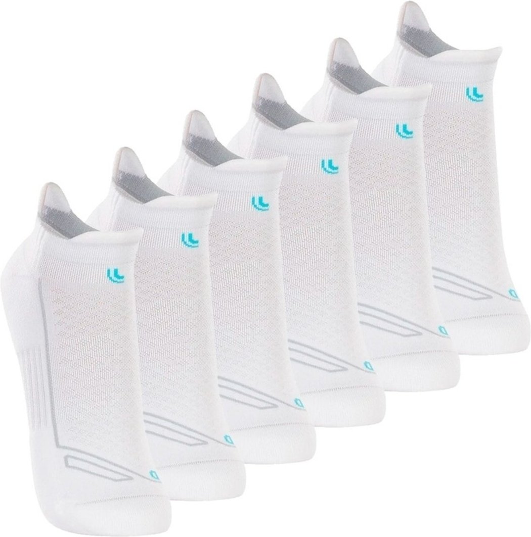 Imagem principal Kit com 6 Pares de Meias Performance Running Lupo cinza Lupo cinza