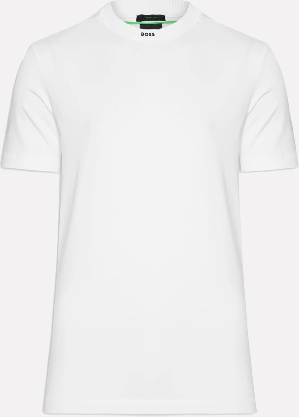 Camiseta Hugo Boss Masculina Regular Tee Rib Branca