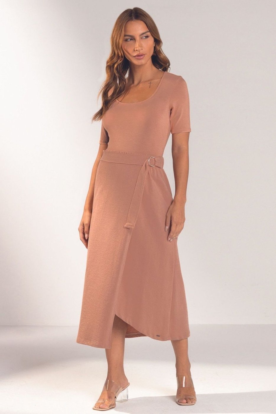 Saia Feminina Transpassada Marialícia