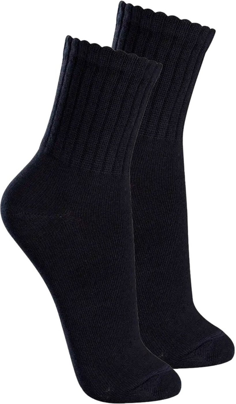 Kit com 2 Pares de Meias Esportiva Cano Médio Lupo