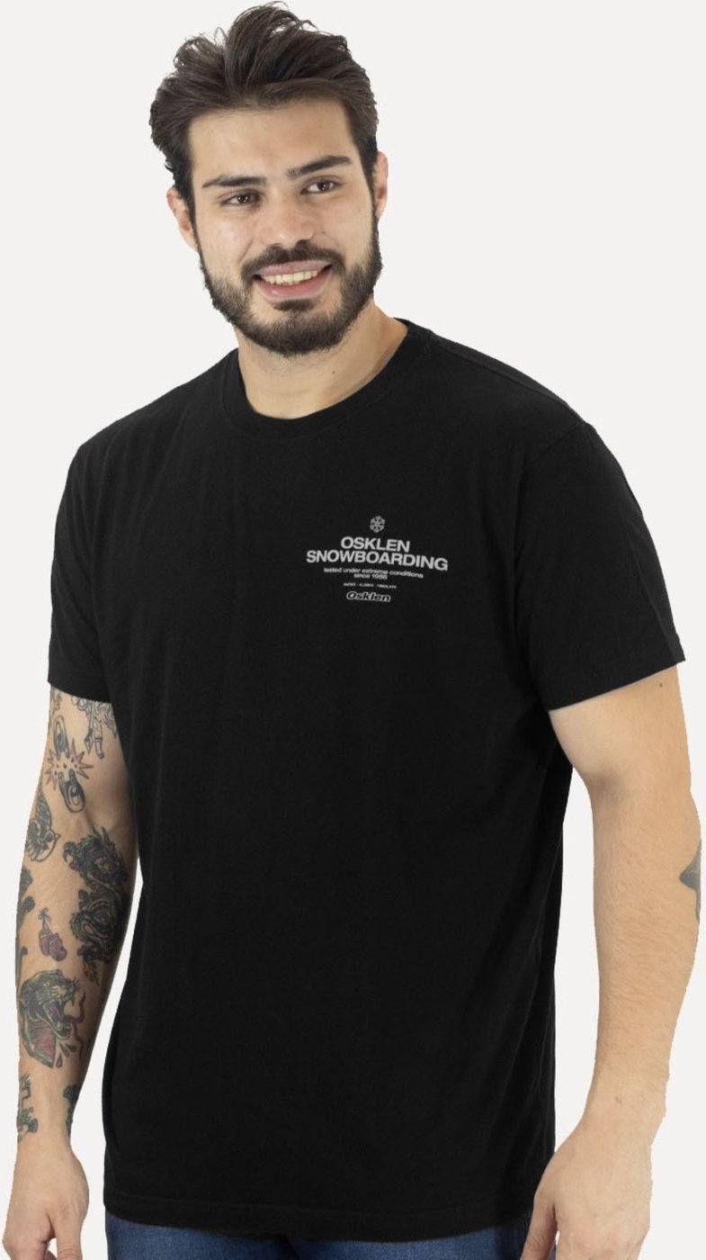 Camiseta Osklen Masculina Regular Vintage SK82 Preta