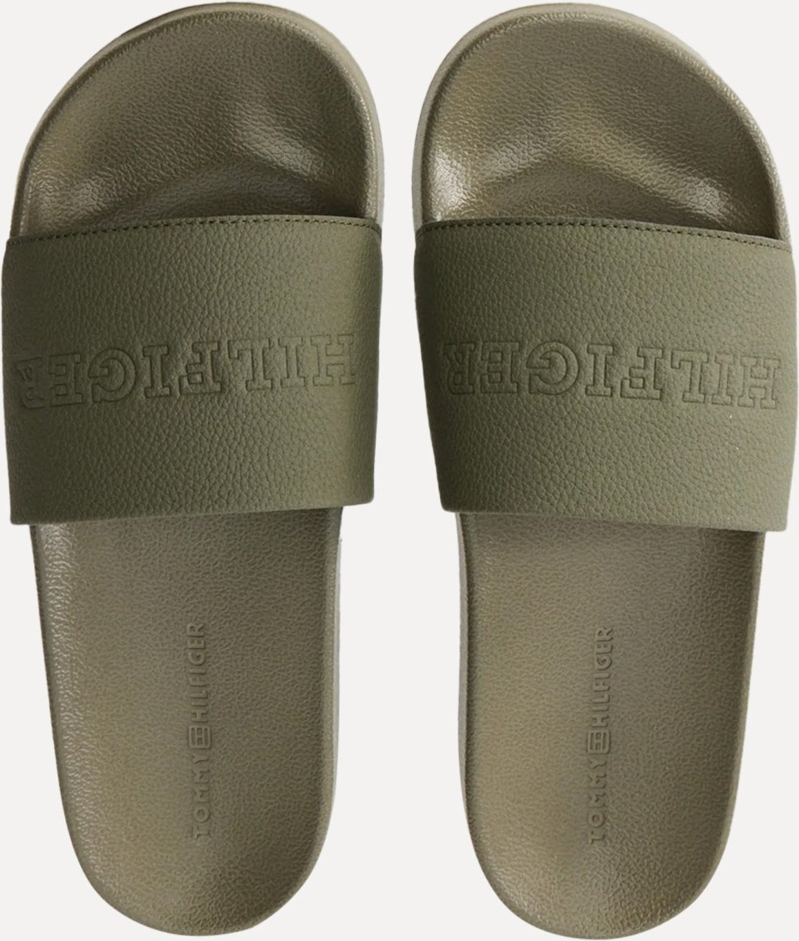 Imagem principal Chinelo Tommy Hilfiger Print Tumble Pool Slide verde militar Tommy Hilfiger verde militar