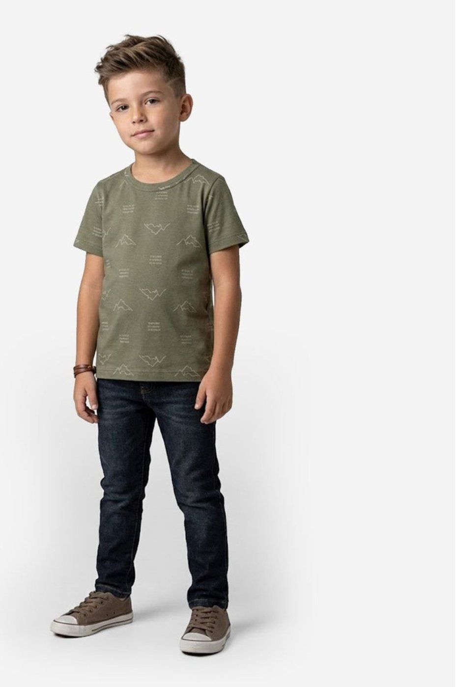 Imagem principal Infantil - Camiseta Menino Animais Infinita Cor azul INFINITA COR azul