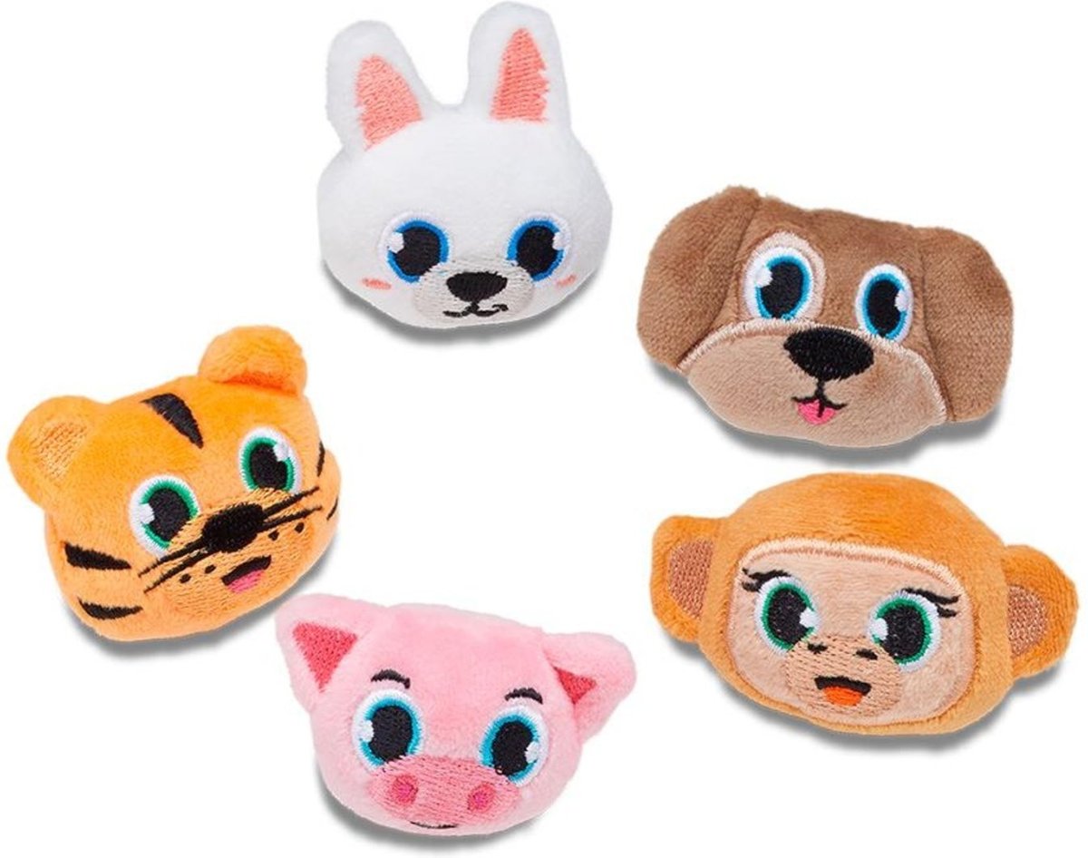 Infantil - Jibbitz™ Animal Peludo Pack com 5 Peças