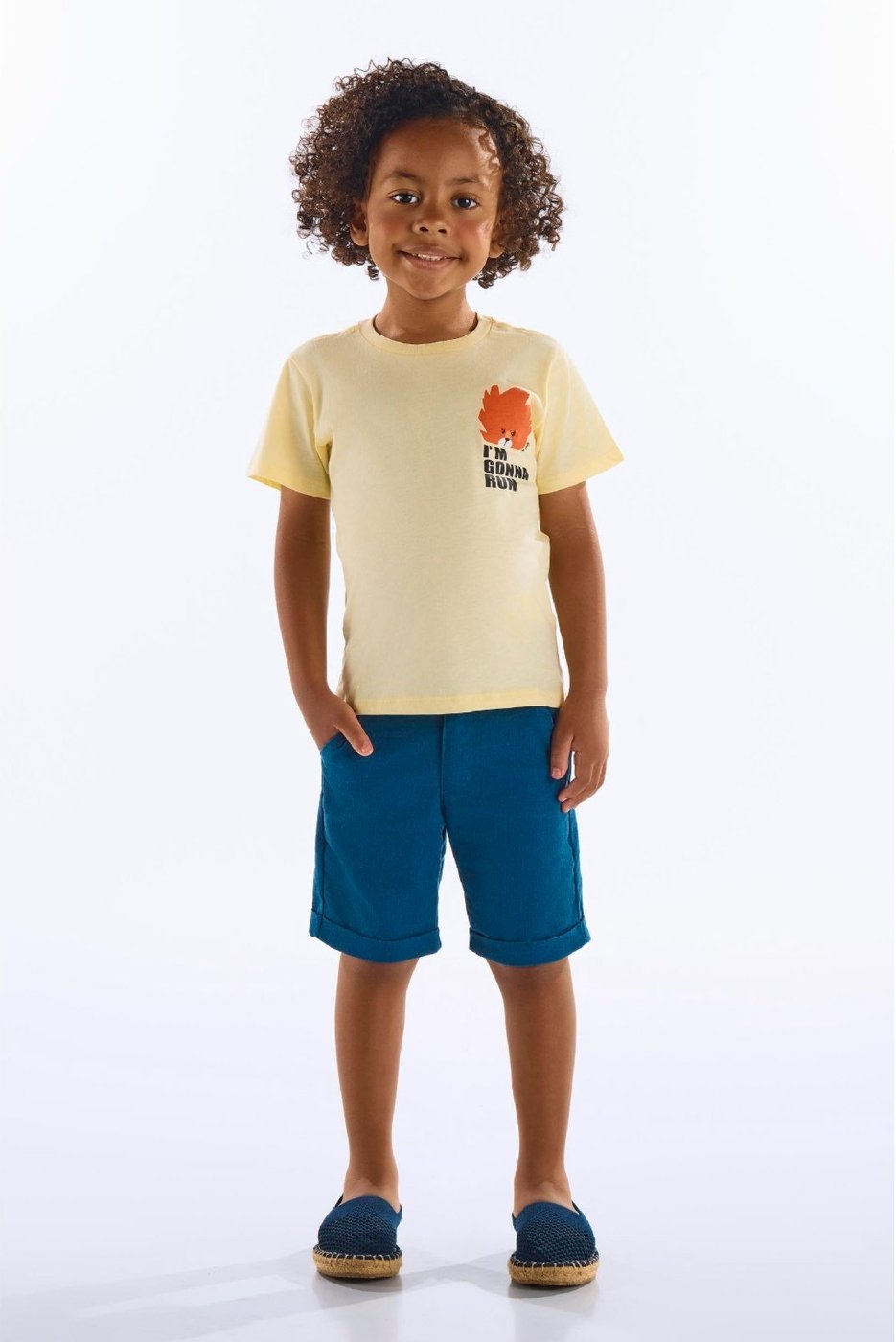 Imagem principal Infantil - Camiseta em Algodão Up Baby marrom Up Baby marrom