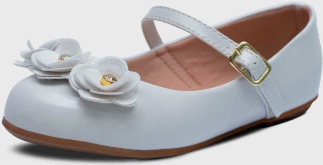 Infantil - Sapatilha Popidi Feminina Flores