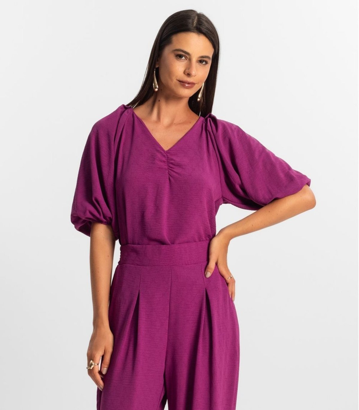 Imagem principal Blusa Feminina Rovitex marrom Rovitex marrom