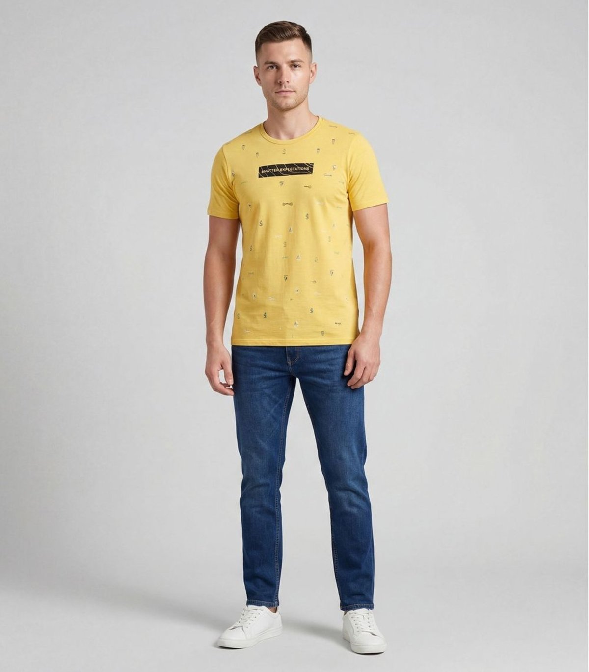 Imagem principal Camiseta Masculina Em Meia Malha Select verde Select verde