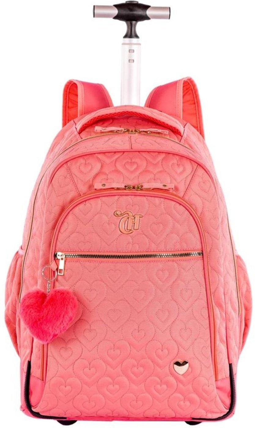 Imagem principal Infantil - Mochila Sestini Com Carrinho Capricho Crush Pêssego incolor Sestini incolor