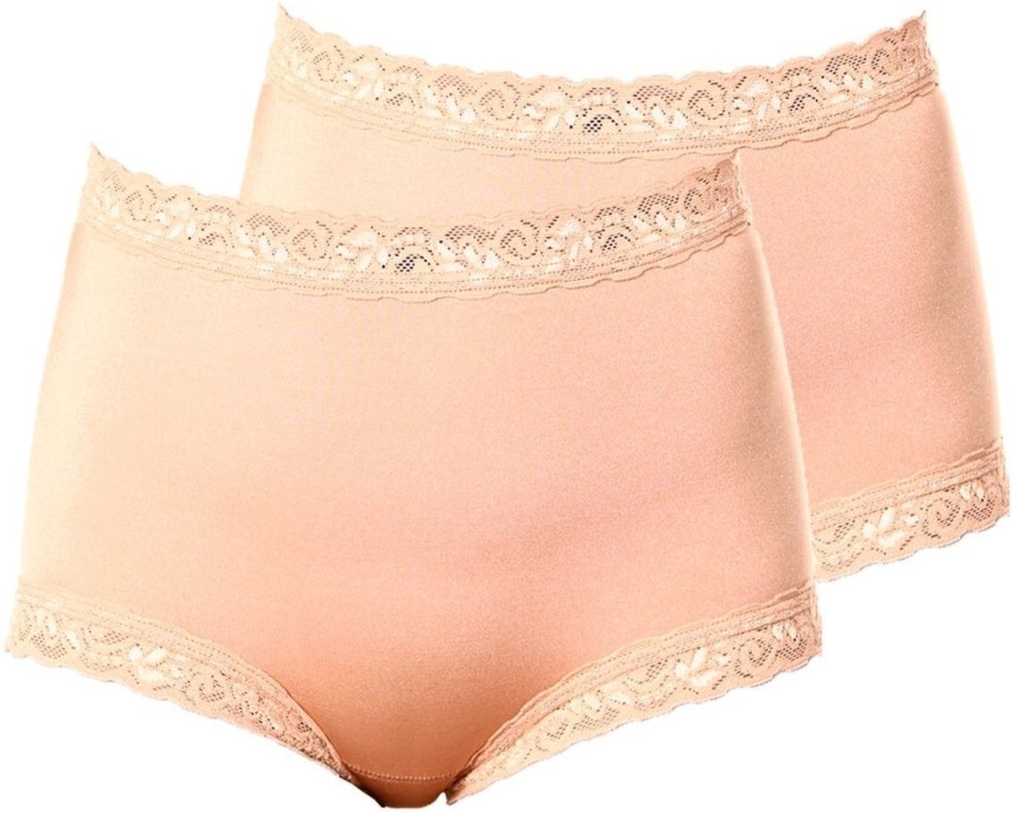 Imagem principal Kit com 2 Calcinhas Alta Safira Demillus 57330 bege Demillus bege