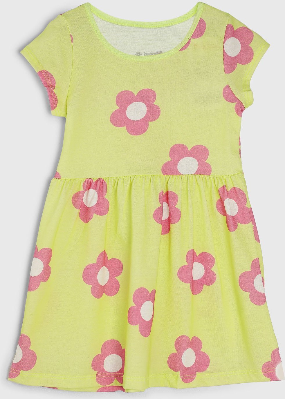 Infantil - Vestido Brandili Estampado Floral