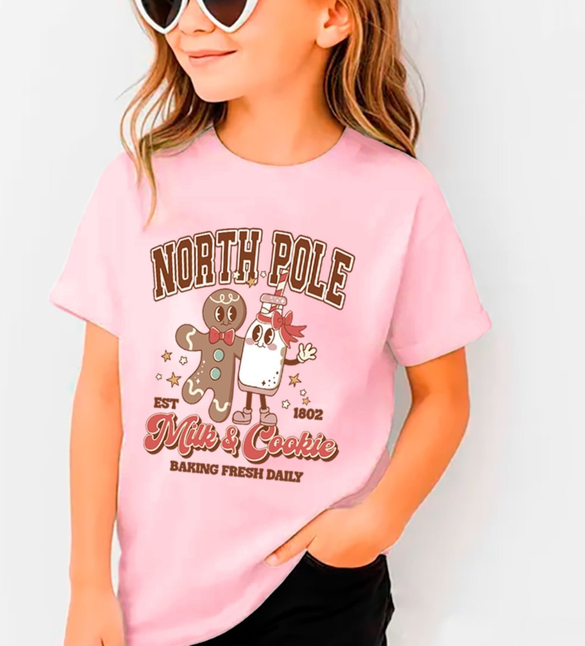 Imagem principal Infantil - Camiseta Ousy Dupla Leite e Cookie Natal branco ousy branco
