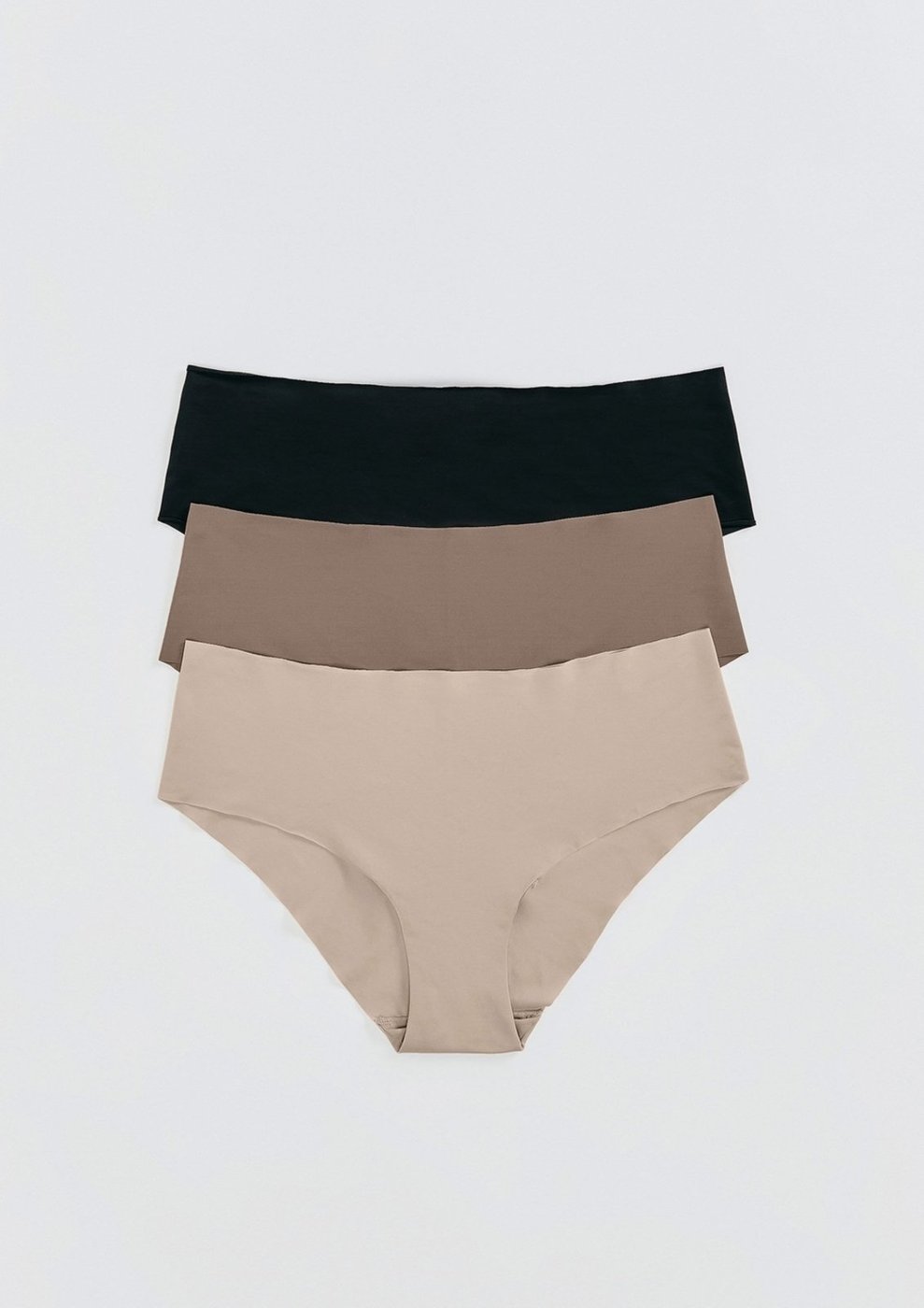 Kit 3 Calcinhas Caleçon Corte a Laser