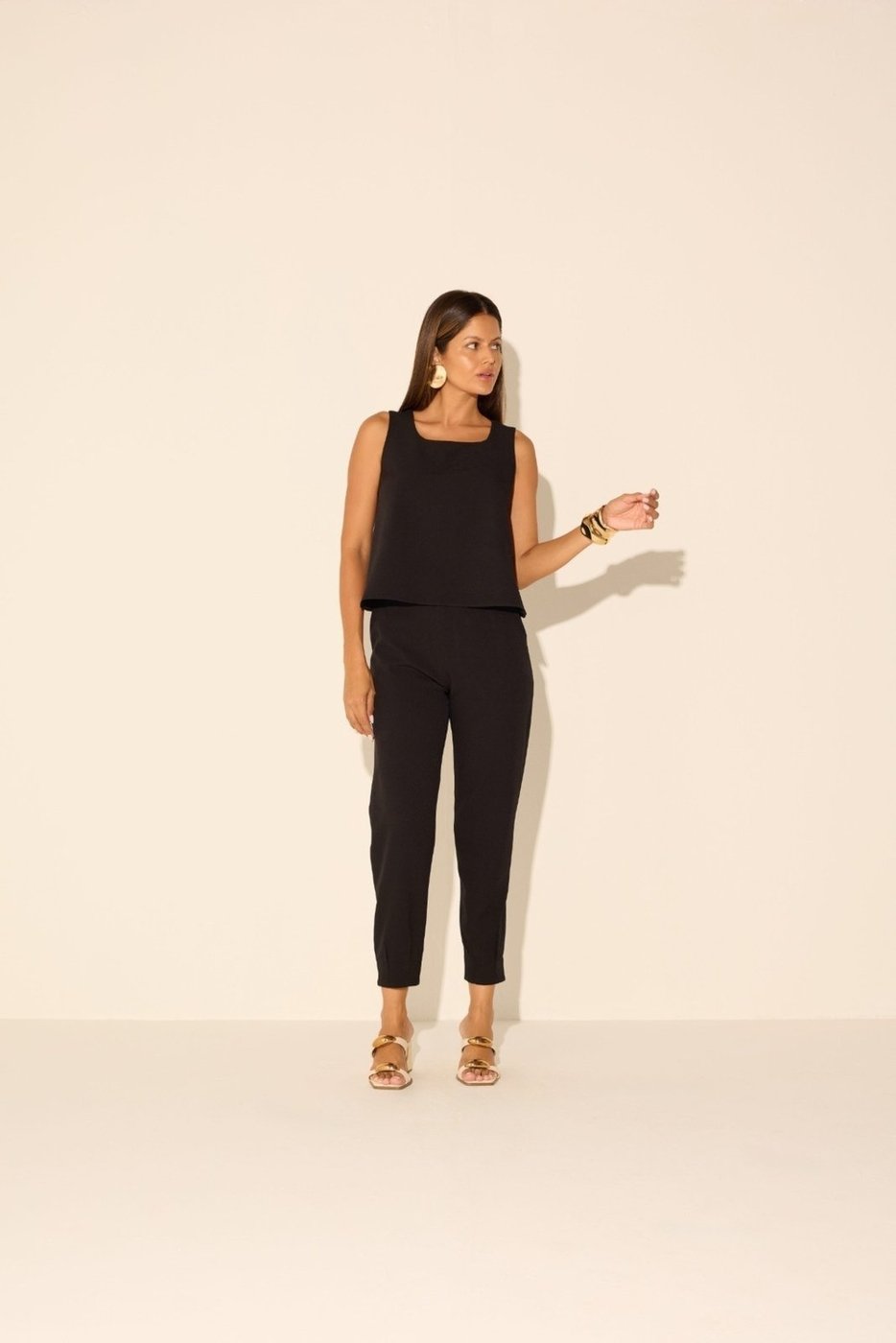 Calça Vanibele Alfaiataria Preta