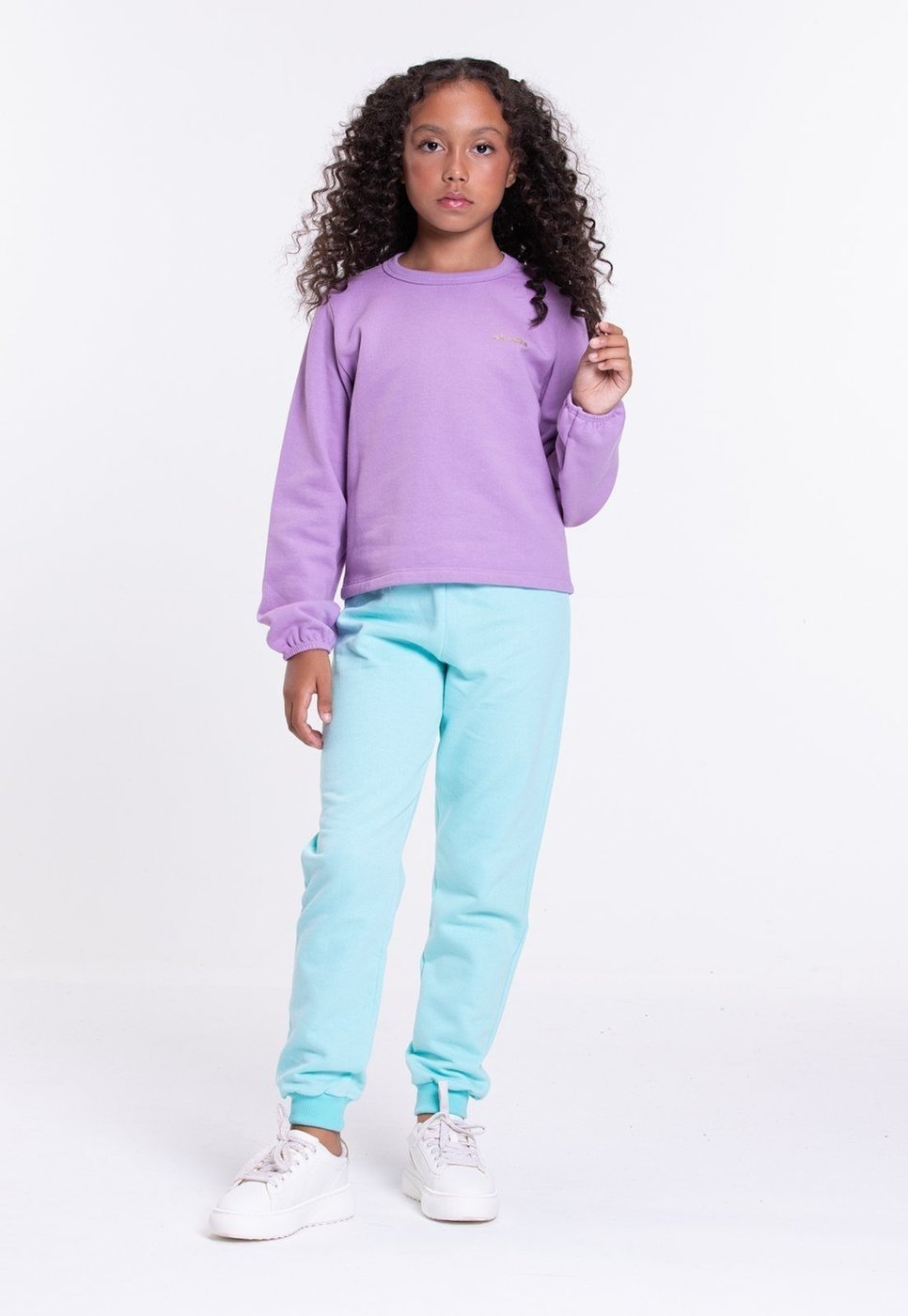 Imagem principal Infantil - Conjunto Moletom Mocinha Vida Costeira lilás VIDA COSTEIRA lilás