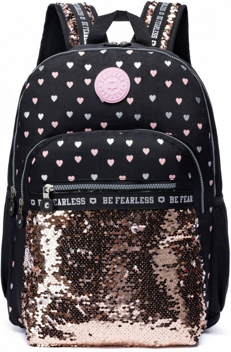 Mochila Casual Escolar Acolchoada Reforçada Espaçosa Feminina