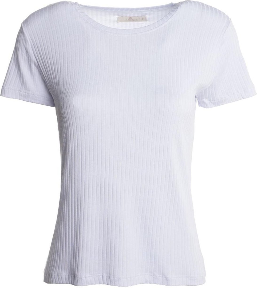 Imagem principal Blusa Canelada Manga Curta Autentique Feminina branco Autentique branco